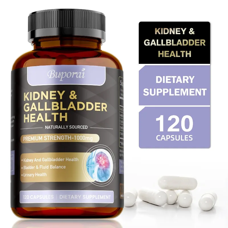 Kidney & Gallbladder Supplement - Cleansing, Improve Dull Skin, Promotes Urinary Tract Health, Metabolism, Boost Immunity