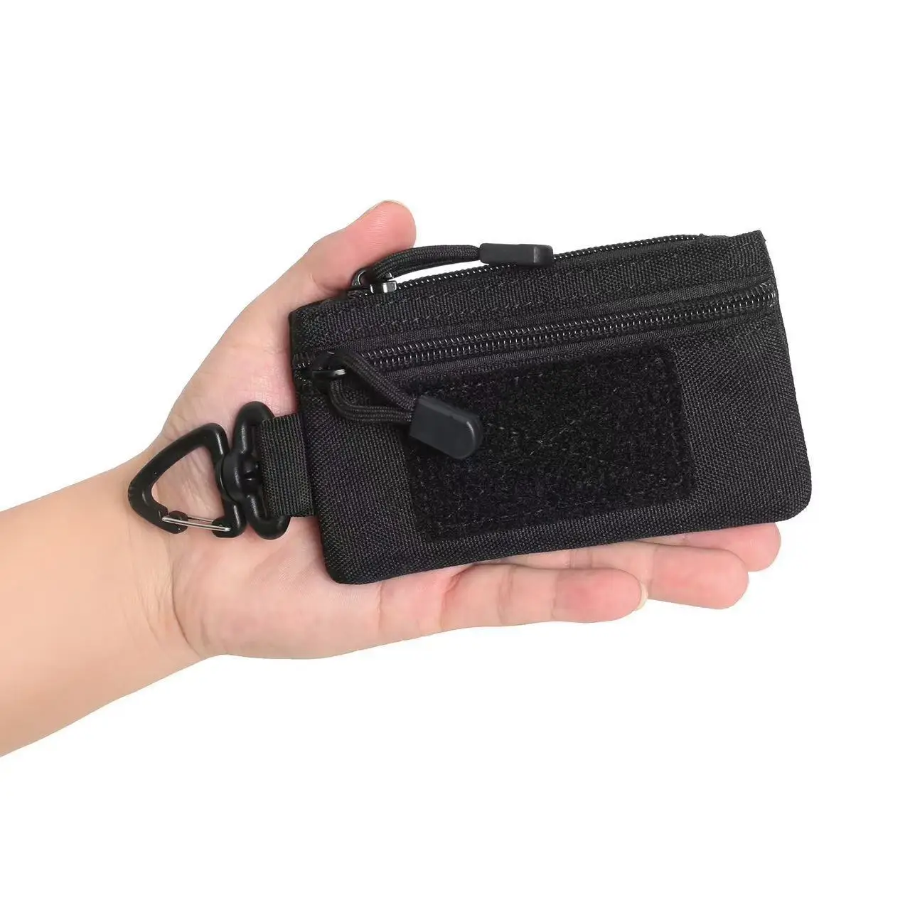 Outdoor Hiking Waist Bag - Lightweight Zipper Pouch for Keys & Coins, Utility Belt Pack for Camping & Trekking