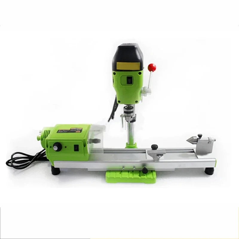 220V 480W Electric Mini Bench Drill 1-10mm Adjustable Chuck Wood and Metal Working DIY Tool with Vise Fixture
