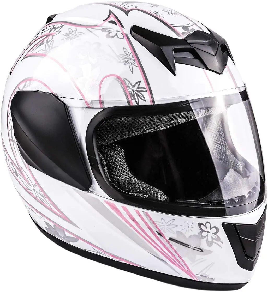 Capacete Full Face Motorcycle para crianças, jovens