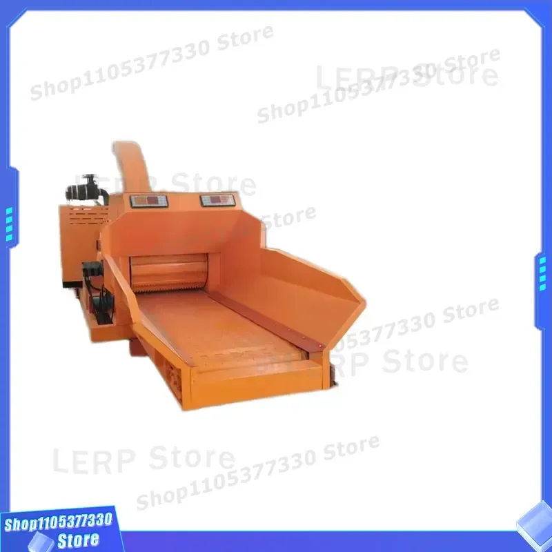 Portable Diesel Engine Wood Chipper 500W Branch Shredder 6t/h Output Factory Direct Sale Garden Waste Crusher Machine 500W
