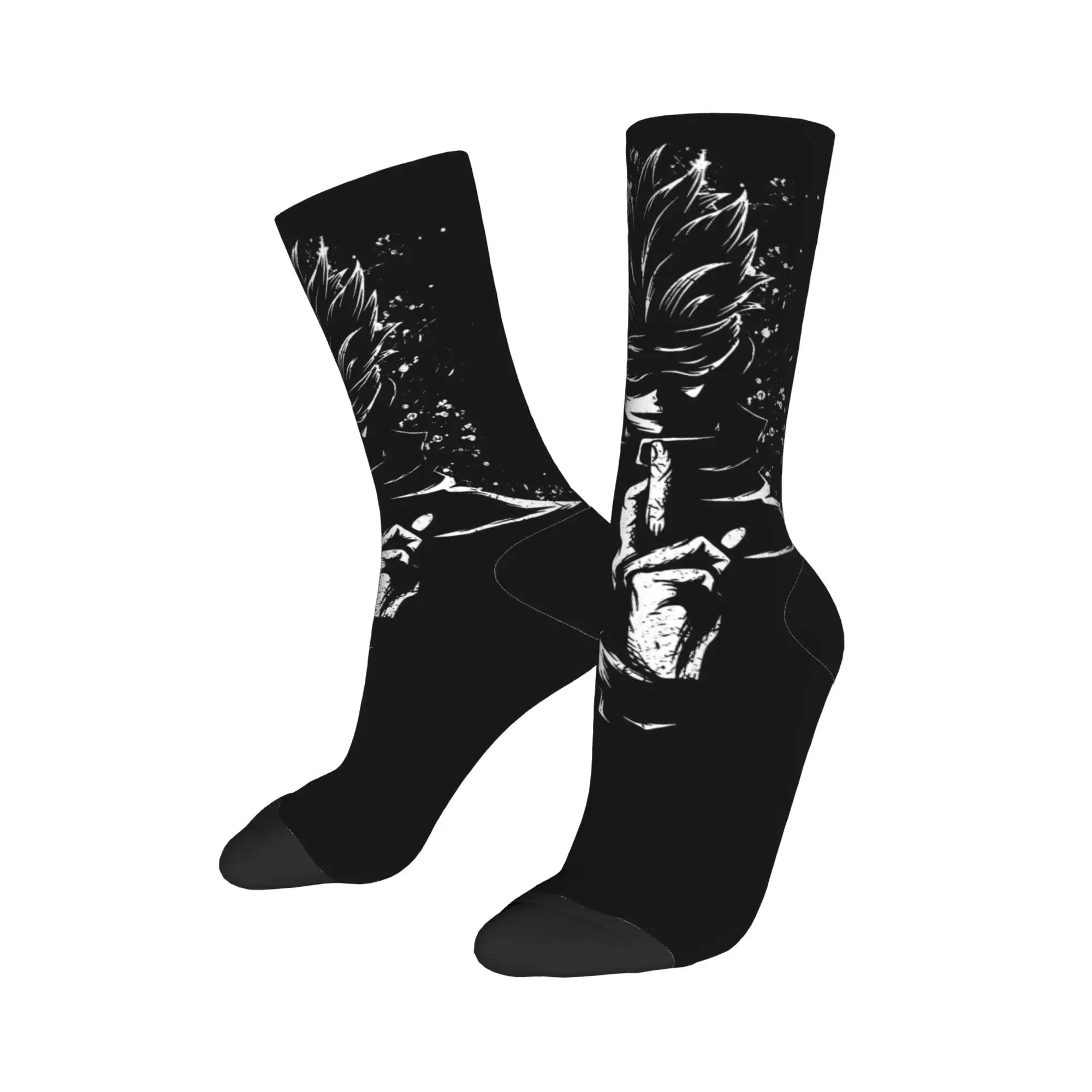 

New Men's Socks Harajuku Gojo Satoru Jujutsu Kaisen Sock Polyester High Quality Women Socks Spring Summer Autumn Winter