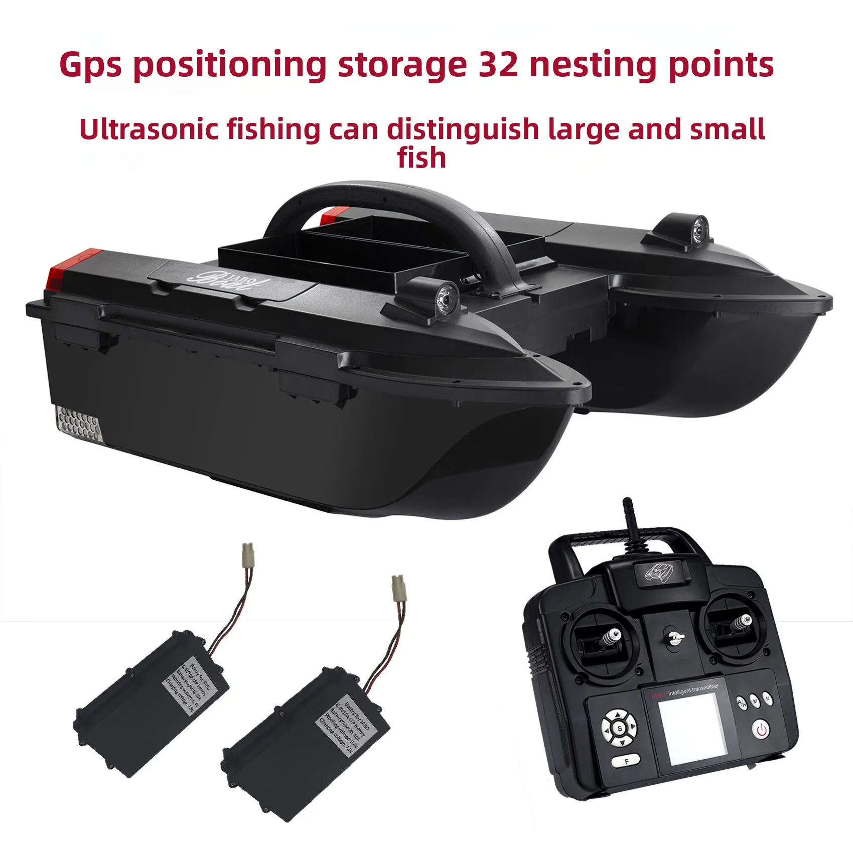 

Customizable 2022 Upgraded Jabo5cg f Fishing Bait Boats With 32 Gps Autopilot