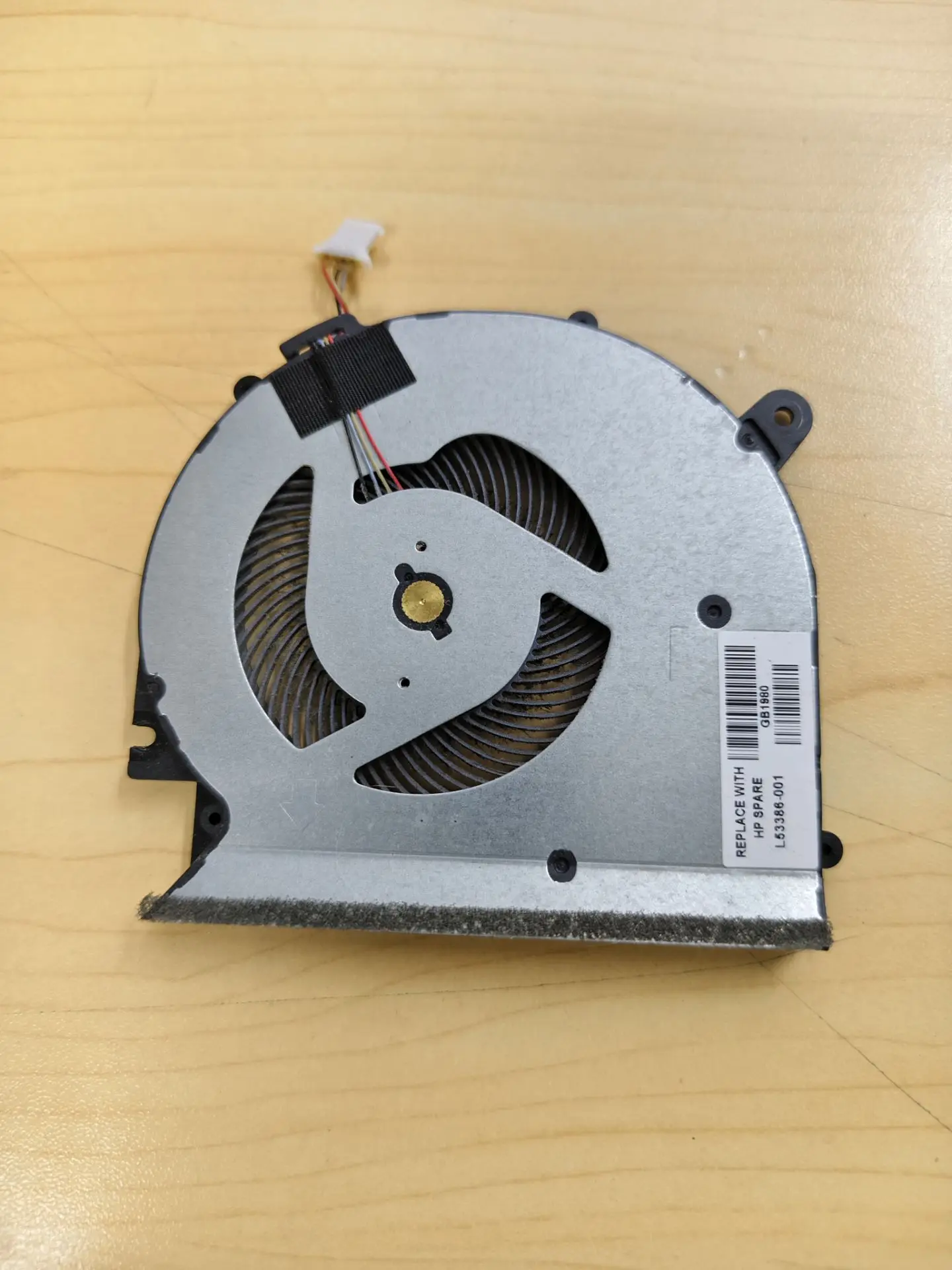 

Used for Envy 13-AQ Laptop Cooling Fan L53386-001 DC5V 0.5A Test Good Free Shipping