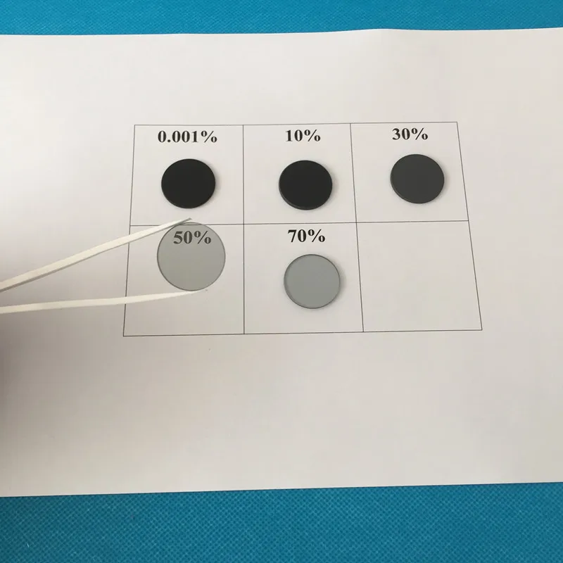 24mm ND Filter Grey Glass Multiple Transmittance 10% 30% 50% 70%