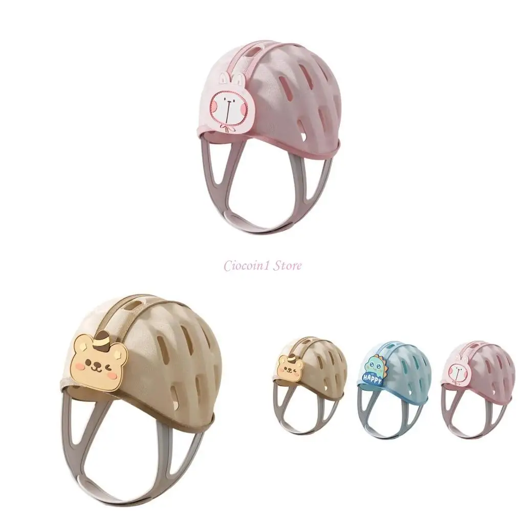 

Y1UB Baby Head Protective Hat Breathable Helmets 6-36 Months Infant Safety Gear for Crawling and Walking Anti Collision
