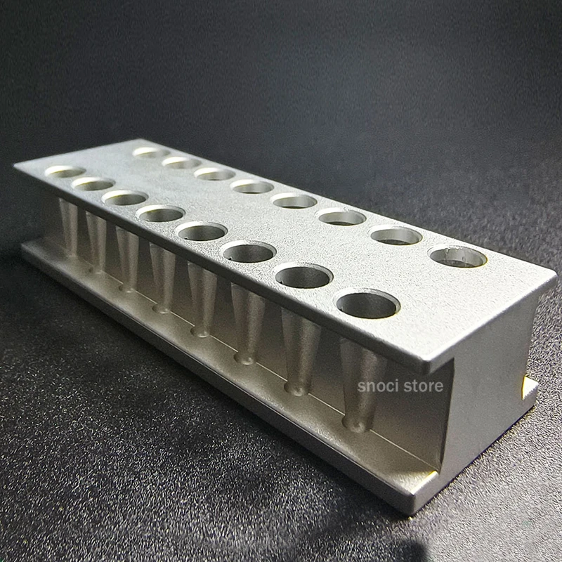 Magnetic Centrifuge Tube Stand DNA Extraction，Lab Supplies Magnetic rack for DNA purification use for 0.1ml/0.2ml PCR Tubes