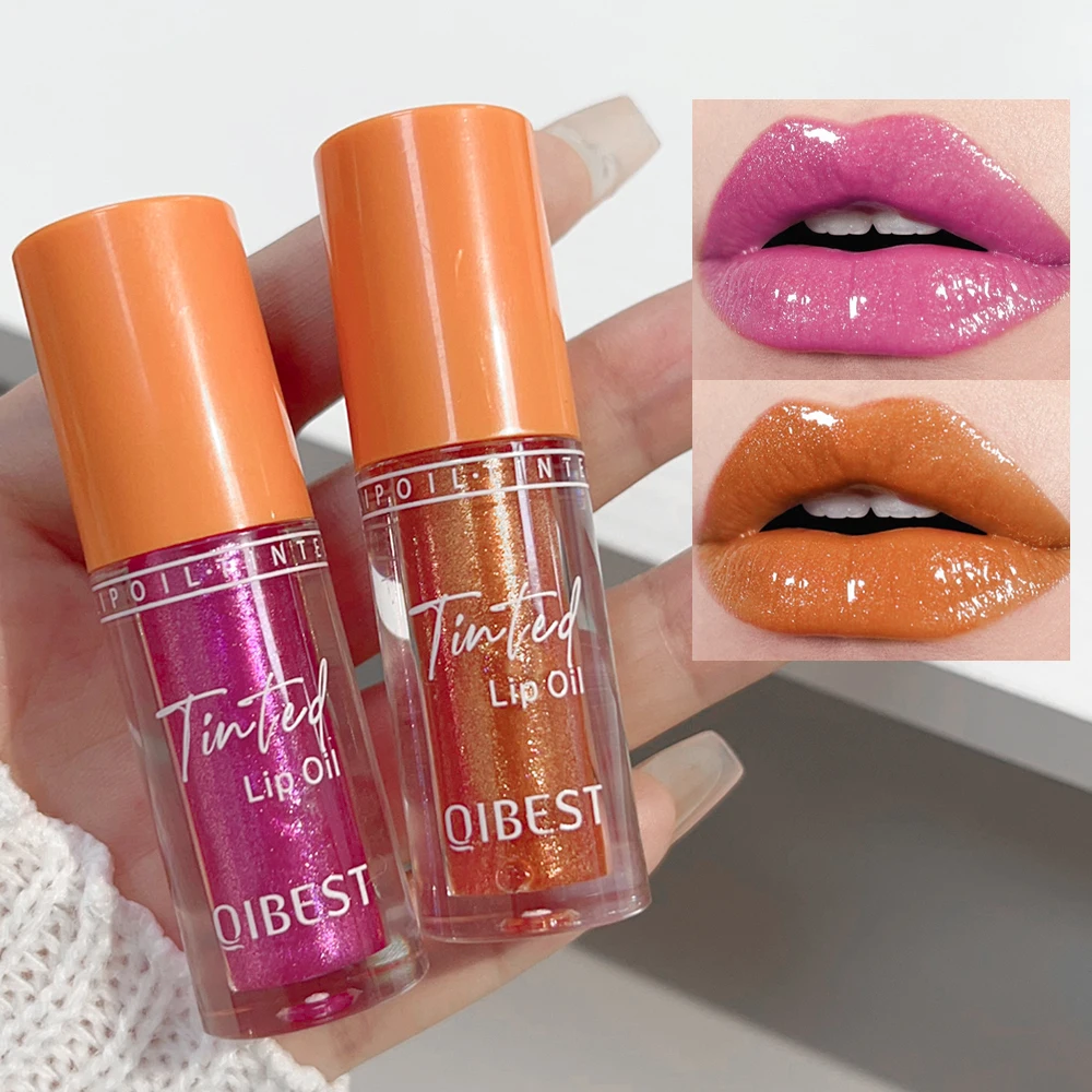 Shimmer Glitter Lipgloss 8 Kleuren Langdurige Heldere Lip Olie Hydraterende Waterdichte Plumping Vloeibare Lippenstift Koreaanse Lippen Make-Up