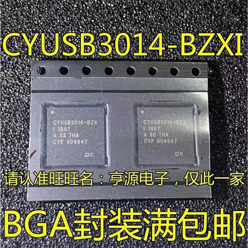 

5PCS CYUSB3014-BZXI CYUSB3014-BZX BGA121 SuperSpeed USB Controller IC Industrial Grade 3.0