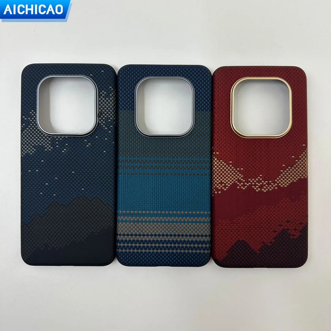 Real Carbon Fiber Phone Case for Honor Magic GT Pro, Aramid Fiber, Slank Design, Anti-Fall Telefoon Shell