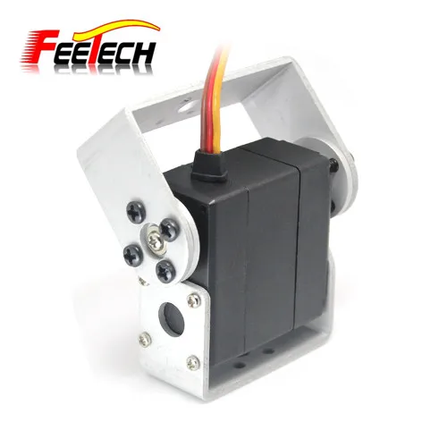 7.4V 9Kg 고토크 180도 메탈 기어 25T 톱니 0.14초 듀얼 샤프트 서보 디지털 서보 모터 (스마트 제어 로봇용)