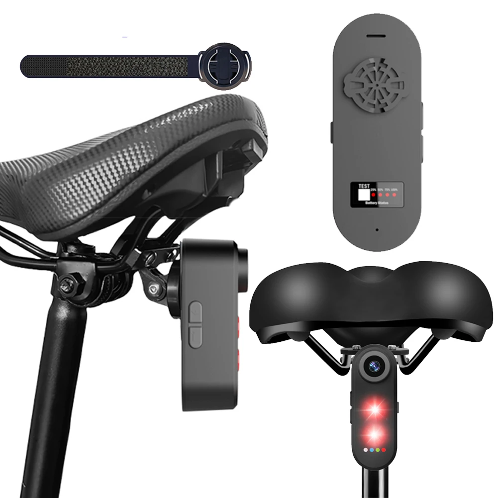 

Camera Taillight -150 Angle Camera Radar Cycling Tail Light Intelligent Radar Tail Light for Mountain Road Bike E-Bikes