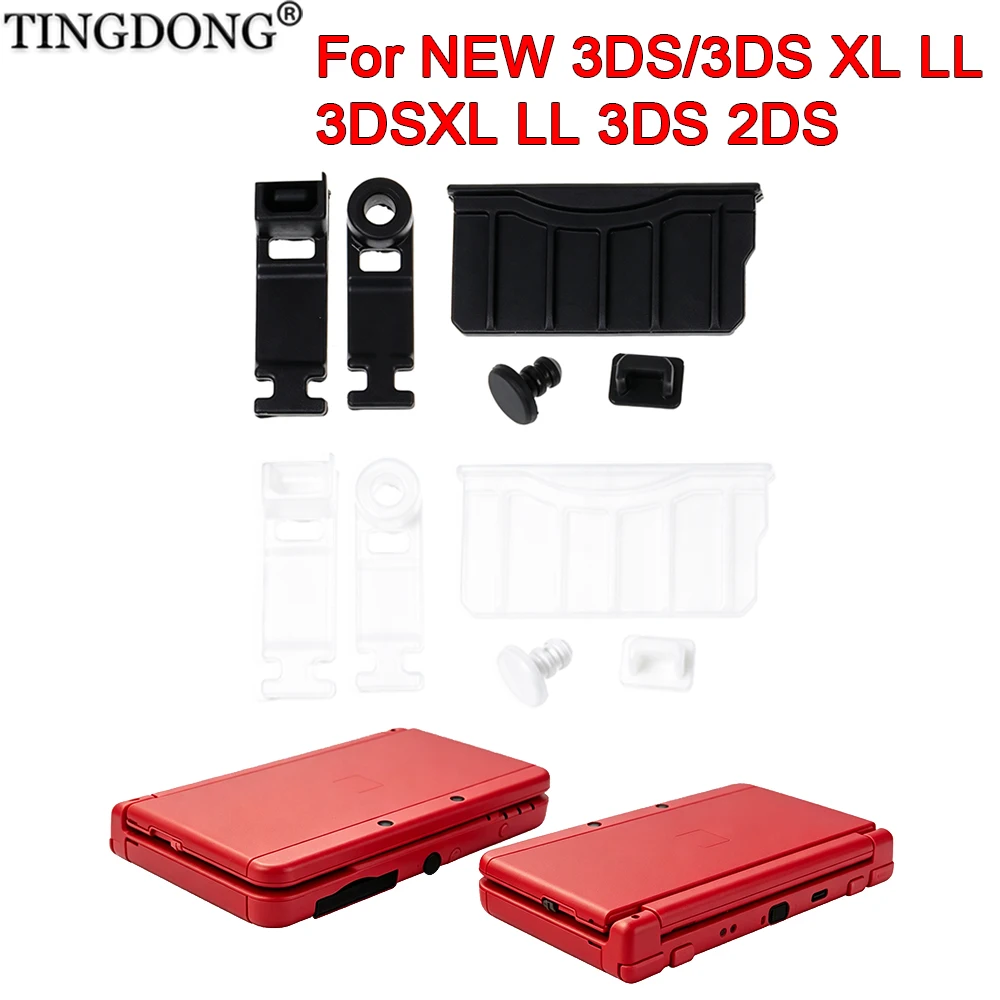 Silicone Anti-Dust Plug Earphone Jack Charging Dock Dust Proof Protector Cap For New 3DSXL/LL 3DSXL/LL 3DS 2DS Cover