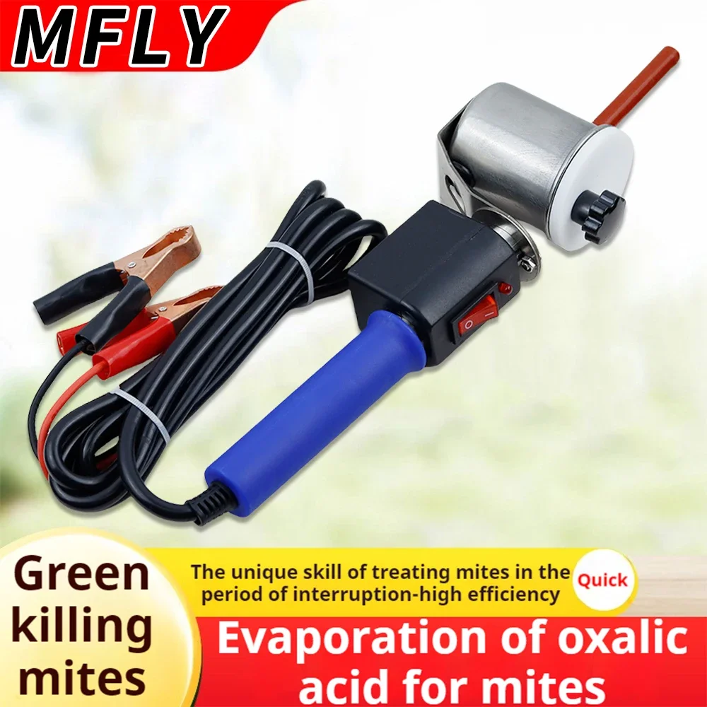 

Upgraded Oxalic Acid Evaporator, Bee and Mite Atomizer, Electric Heating Bee and Acaricide Nest Door Evaporator