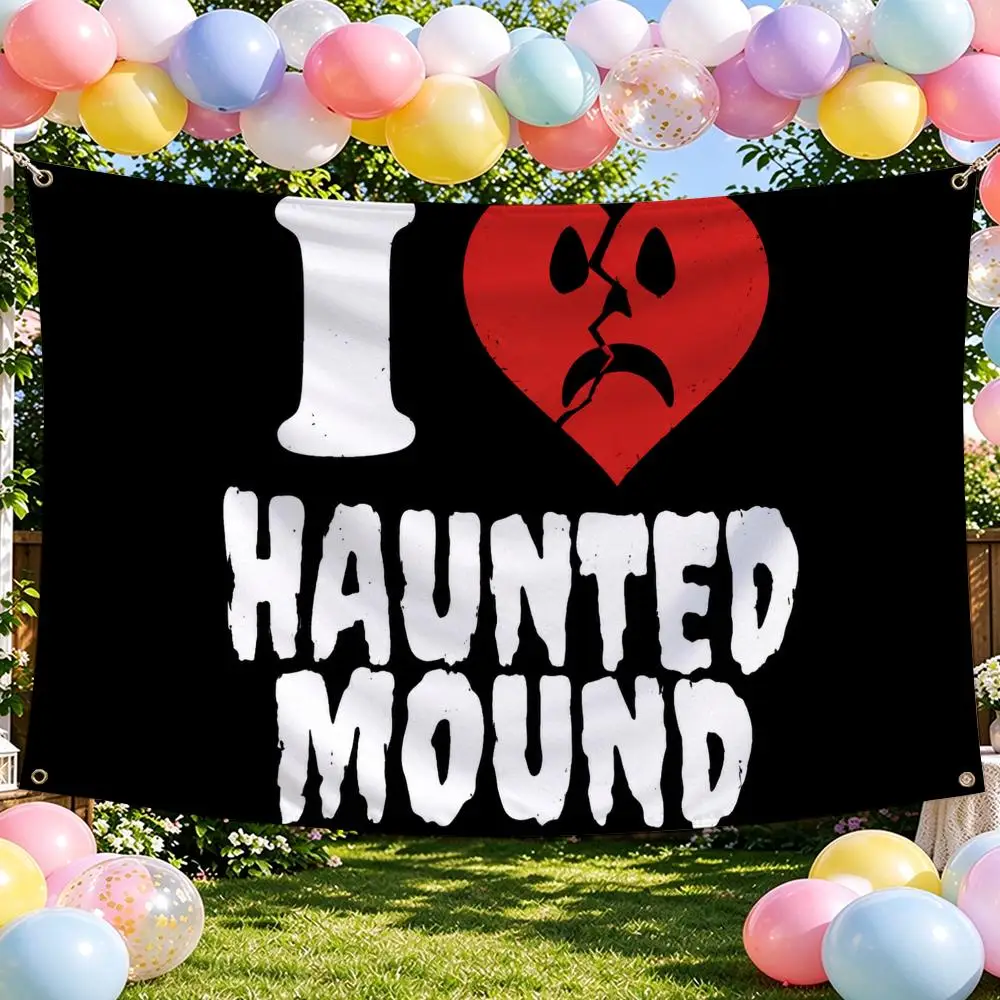 Haunted Mound Harold The Tree Flags Banner For Bedroom Outdoor Living Room Restaurant Bar Wall Decor Party