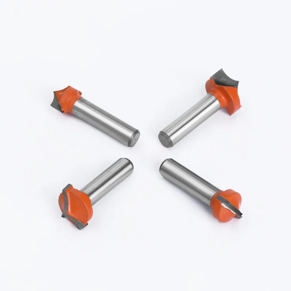 1pc 8mm Shank Solid Carbide Round Point Cut Round Nose Bits Shaker Cutters Tools Woodworking Milling Cutter For Wood MC02044