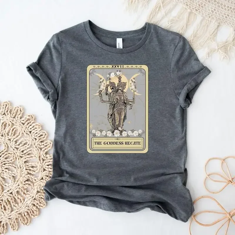 Hecate Goddess Tarot Card T Shirt