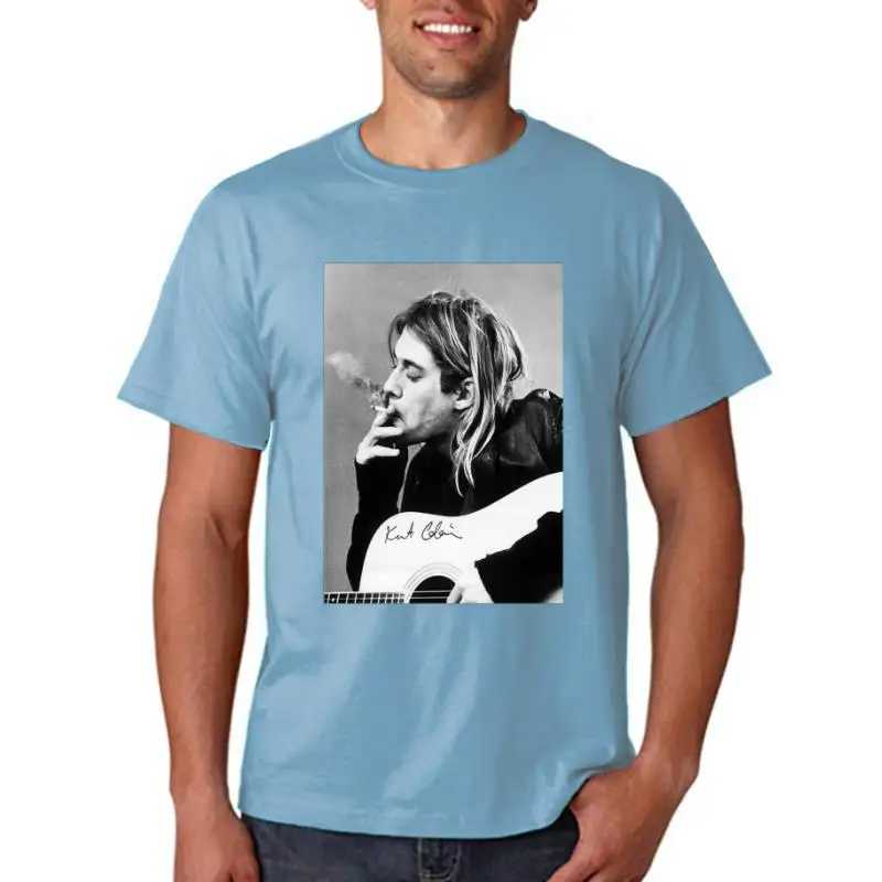 Title: Kurt Donald Cobain Women T-shirt Guitar Kurdt Kobain Grunge Rock 27th Club W107