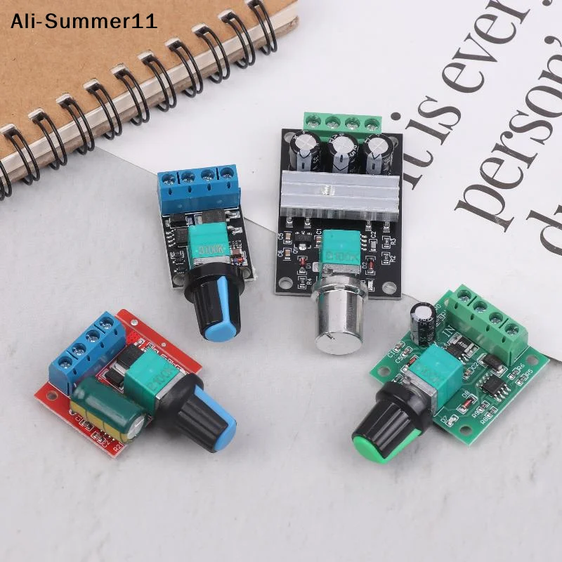 【NM1】2/3/5/10A Voltage Regulator PWM DC Motor Speed Controller Stepless Speed Regulator LED Dimmer Power Controller Module