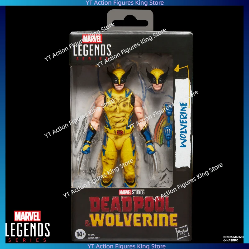 In Stock Hasbro MARVEL LEGENDS Cowboy Deadpool, Wolverine X23 Blade Action Figure Toy Collection Gift - view 2