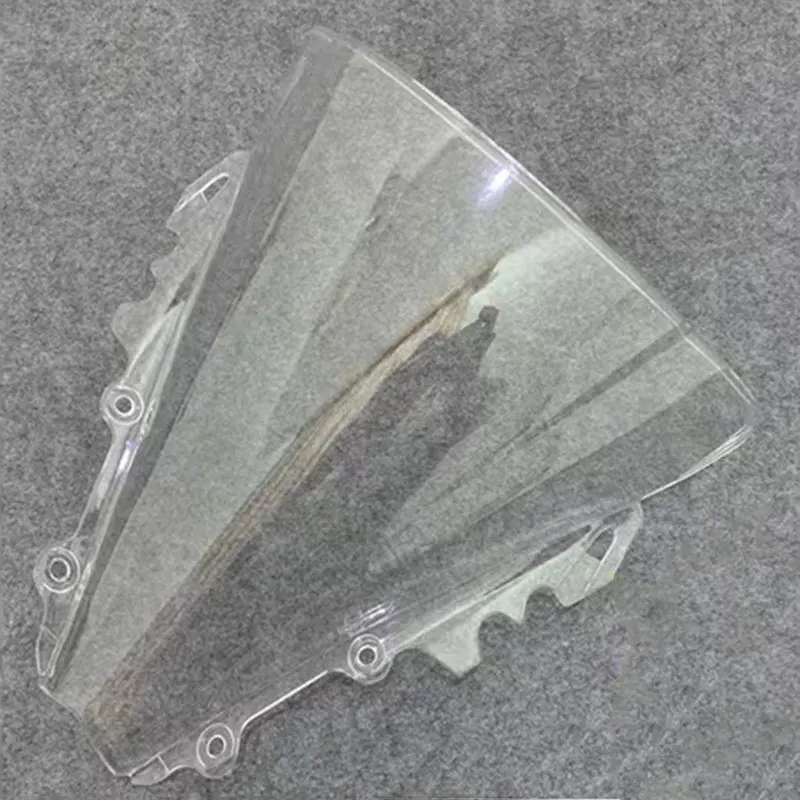 For Yamaha YZF-R6 R6 2006 2007 YZFR6 YZF R6 Motorcycle Double Bubble Windscreen Screen Wind Deflectors Windshield Black - Image 2