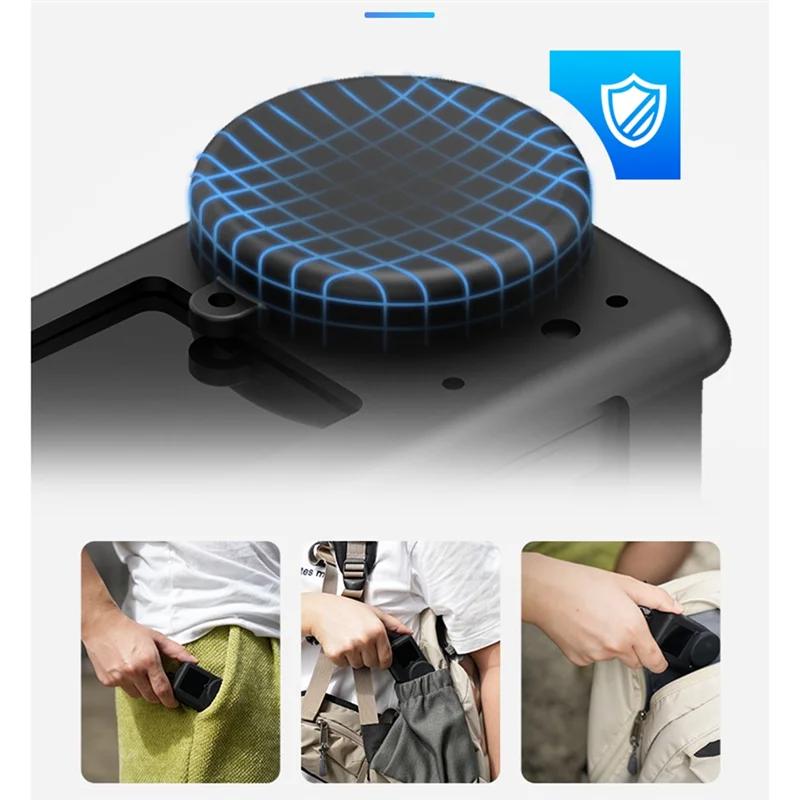 Y45A-Protective Case Drop Proof Soft Silicone For DJI OSMO Action 3 4 5Pro Lens Cap Camera For DJI Action 3 4 5Pro