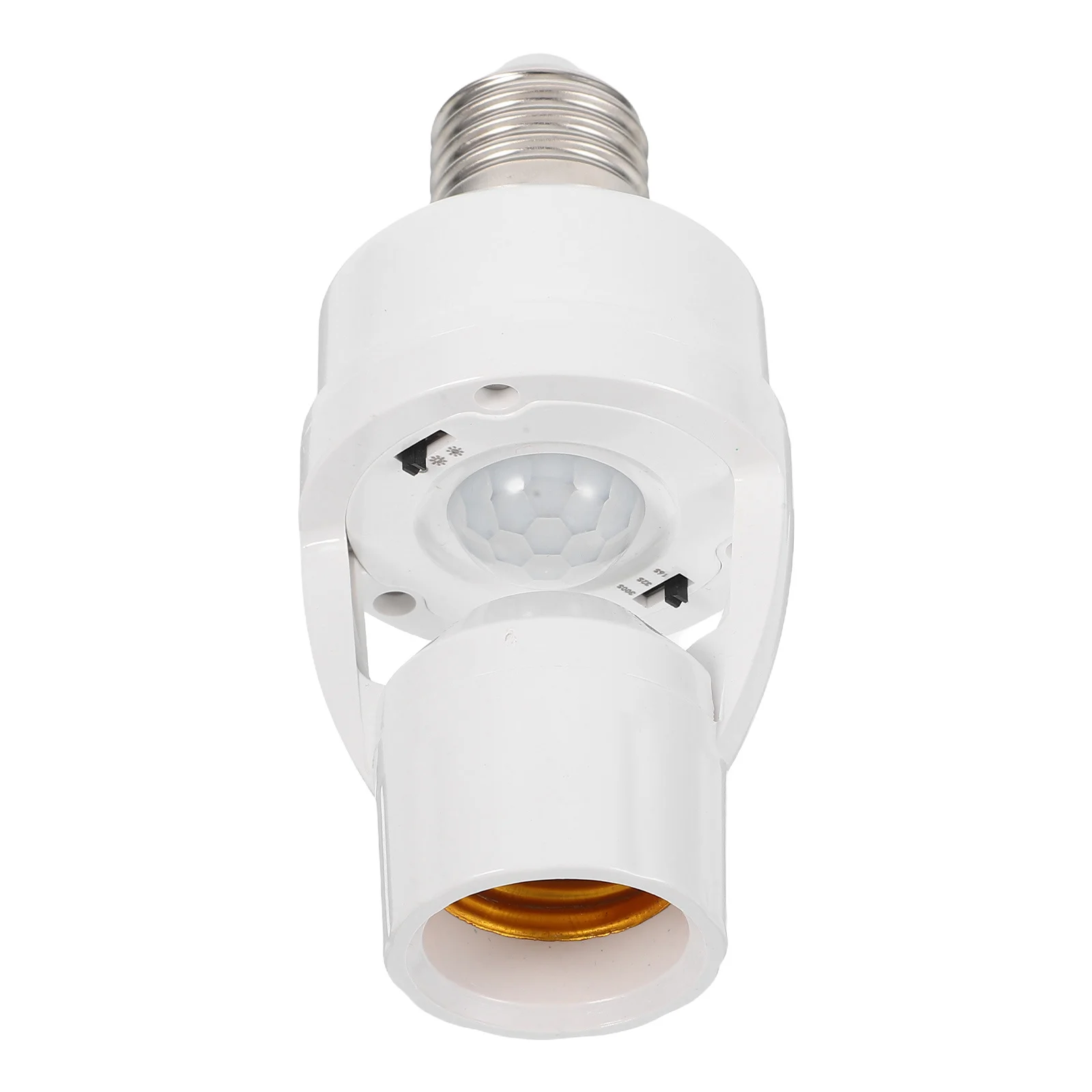 

Adjustable E27 Holder White Motion Sensor Light Socket for Home Office Outdoor Lighting Accessories Induction Lamp