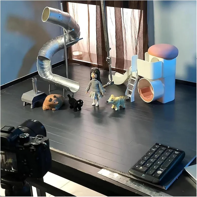 

AT02-Stop Motion Stainless Steel Stop Motion Rig With 5 Connectors For Animators Video Photography A