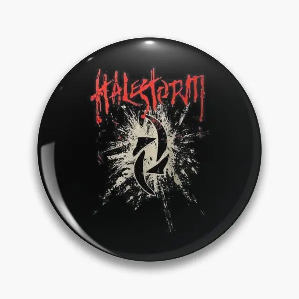 Halestorm Band Woman Is Tee  Soft Button Pin Metal Lapel Pin Cartoon Badge Funny Clothes Gift Hat Lover Jewelry Brooch Creative