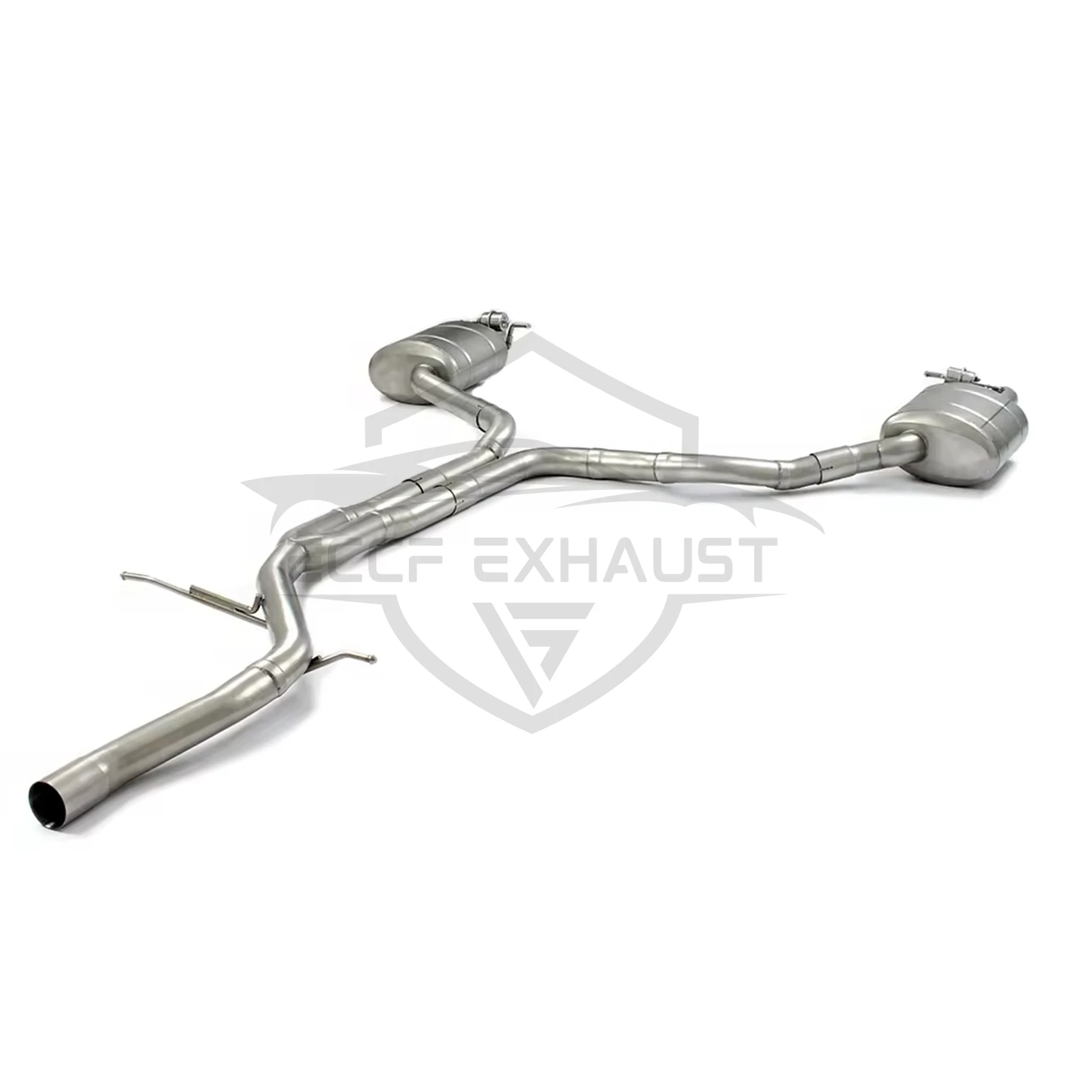 Pneumatic Valved Stainless Steel Catback Exhaust for Audi C8 2.0T 3.0T Freely Adjustable Sound