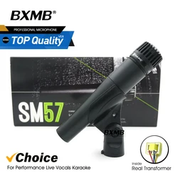 Top Quality SM57LC Professional Dynamic Metal SM57 Wired Microphone For Stage Karaoke Recording Vocals With Real Transformer