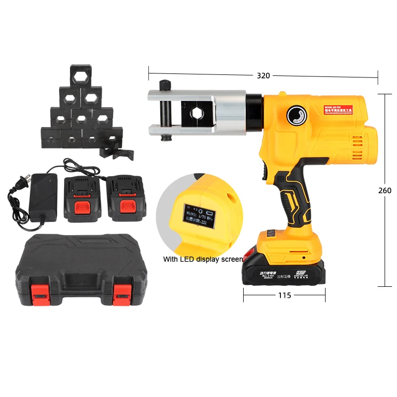 

CM-300/DM-300/DM-70C Rechargeable Hydraulic Pliers Electric Hydraulic Crimping Charging Crimping Tool Portable Hydraulic Pliers