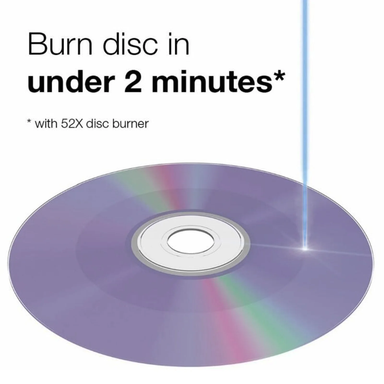 Discos DVD, Disco DVD-R Virgen de 4.7GB, 16X de Alta Velocidad, Resistente, Multiusos para PC, Disco Grabable para Música, Vídeos, Fotos