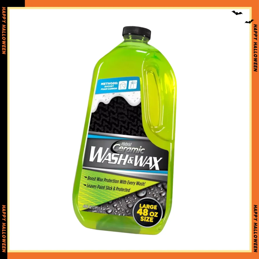 

Гибридный керамический мыть и воск: очищает, сияет и бусины, вода.