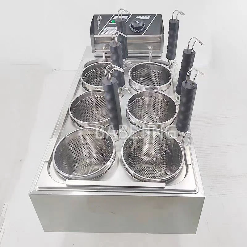 Commercial Stainless Steel Electric Noodle Cooker Multifunctional Spicy Hot Pot And Dumpling Maker Machine for Restaurant