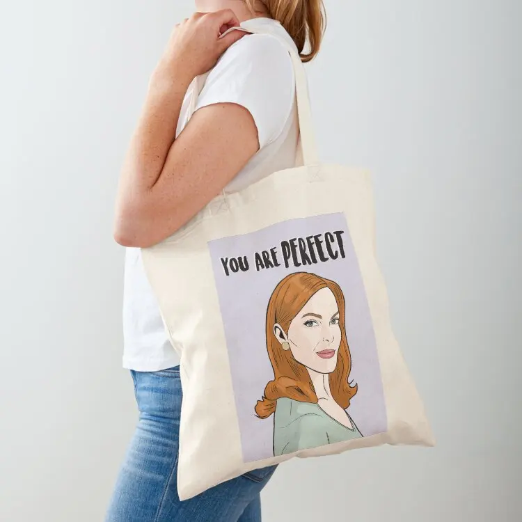 

You Are PERFECT - Bree Van De Kamp Tote Bag canvas shopping bag hand bags custom fabric bag shopping cart bags