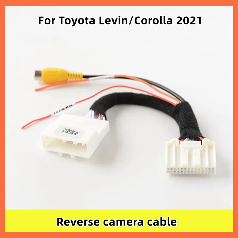 For Toyota 2021 Corolla/Levin/Vios/Highlander/Wildlander/CHL Reverse View Camera Panoramic 360 Conversion Cable Automobiles Part