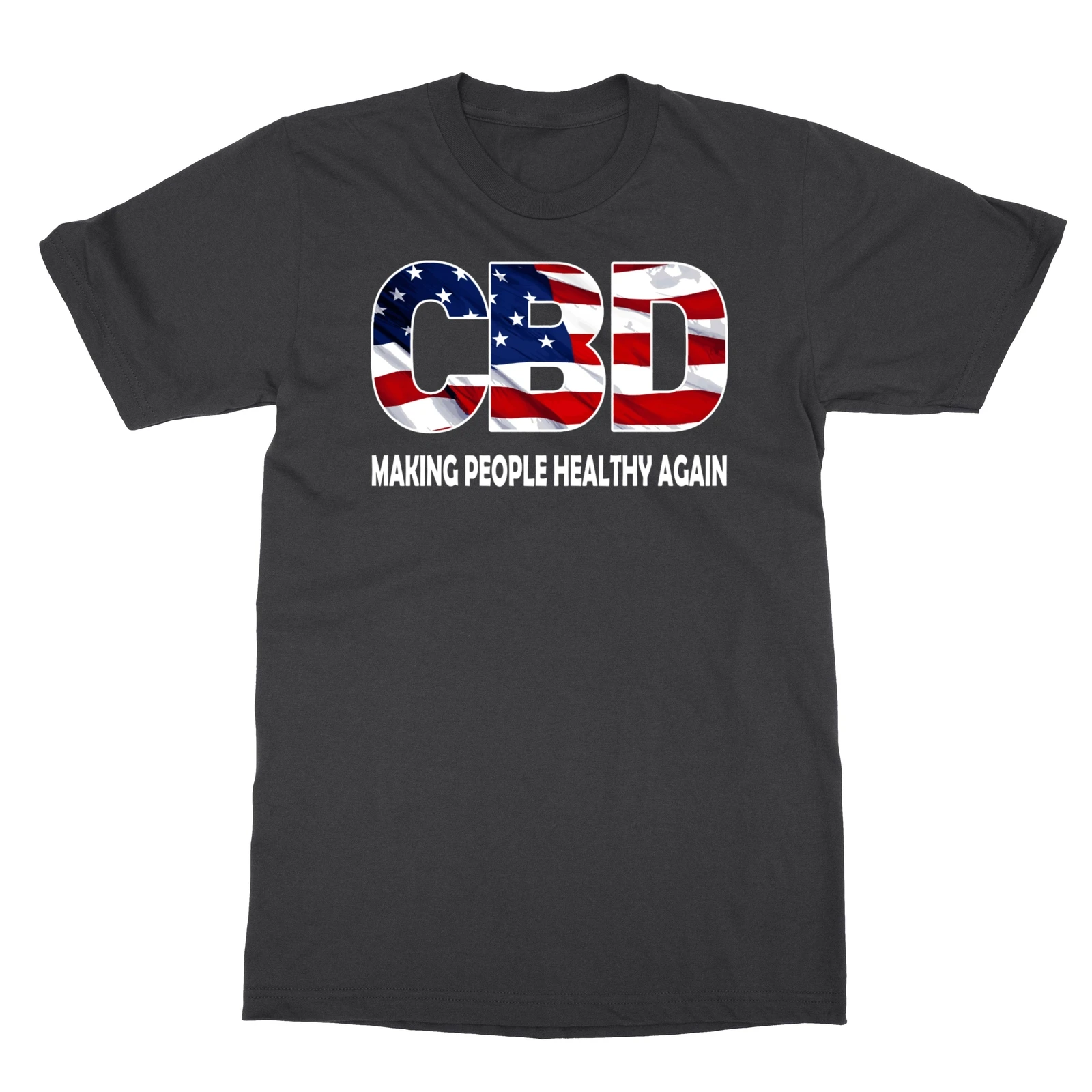 تي شيرت رجالي من Make People Healthy Again CBD Oil