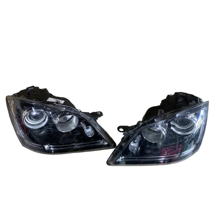 

Car Front Lighting System Light Headlight Assembly 164 Black Bottom LED Headlight Suitable For W164