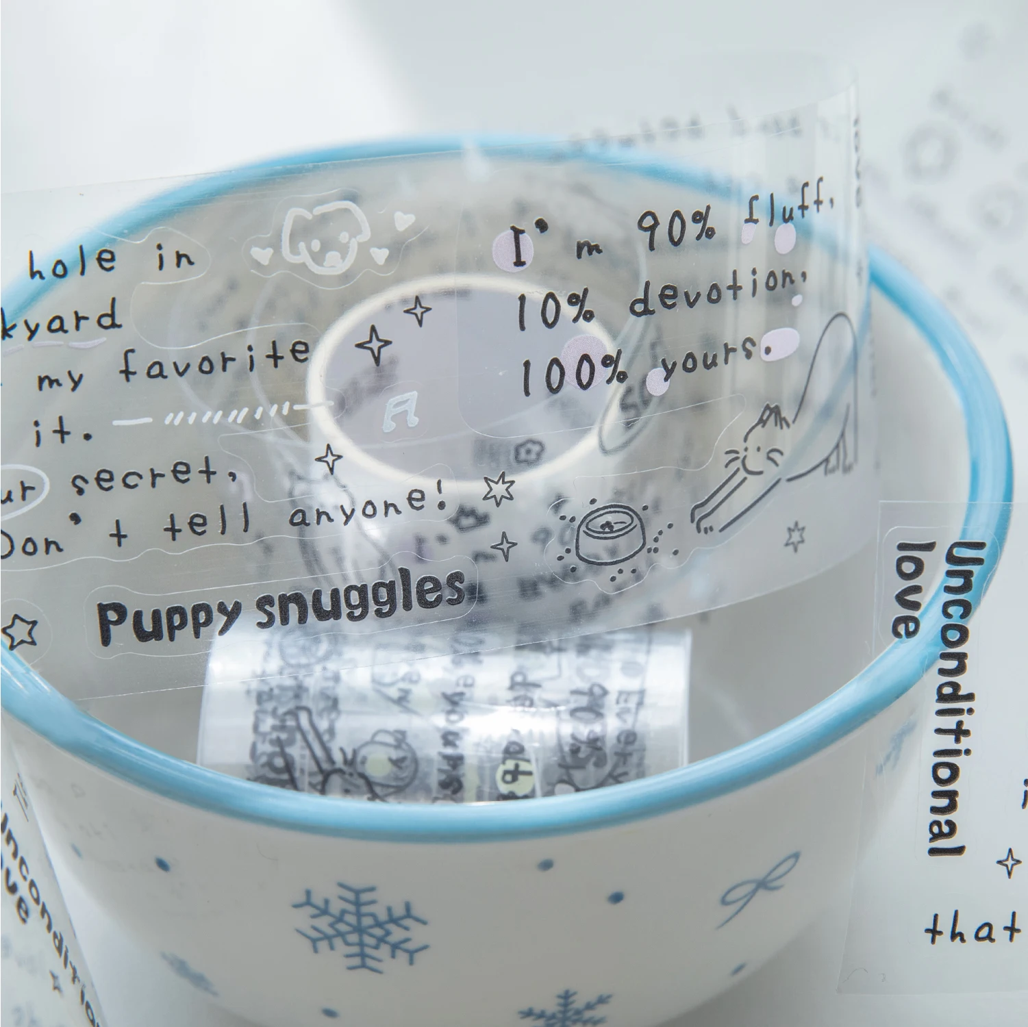 200cm/roll Minimalist Line Pattern PET Tape For Scrapbooking Journal DIY Hand Account Phone Case Laptop Collage Art Decoration