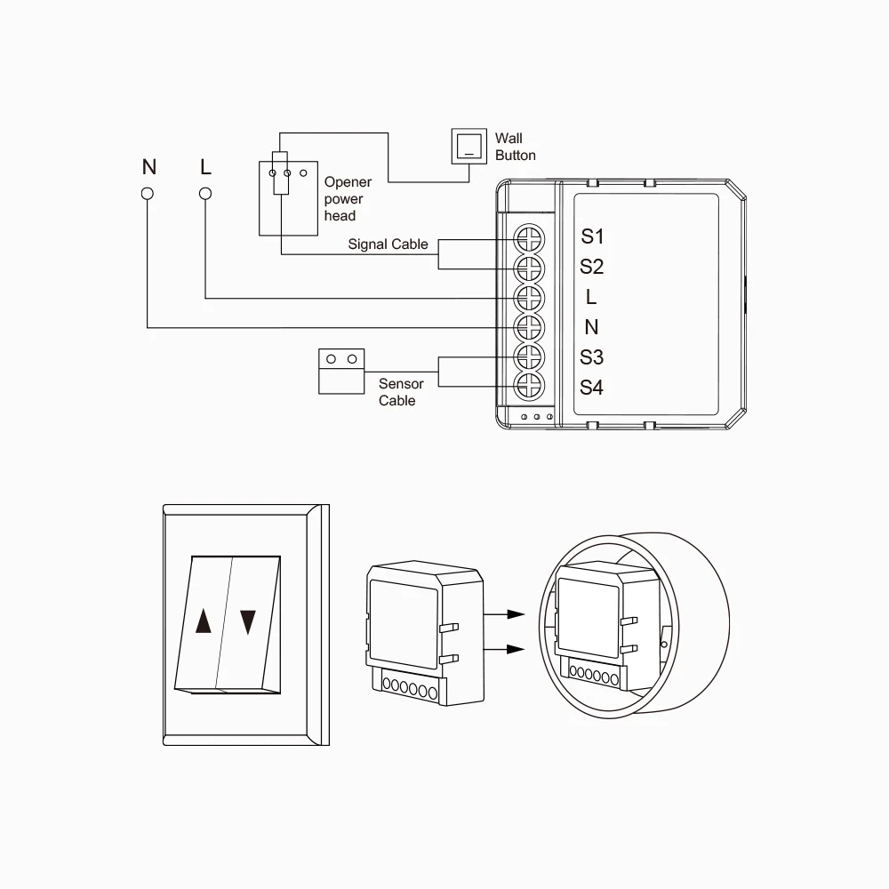 AVATTO WLAN-Garagentoröffner, Smart App Fernbedienung, Sprachsteuerung, Tor- und Türschaltermodul, kompatibel mit Tuya, Alexa, Google Home, Alice – Detail 10