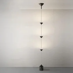 Italy Designer Floor Mounted Pendant Lamp for Bedside Sofaside Living Room Atmosphere LED Lighting High-end Marble Idoor Decor
