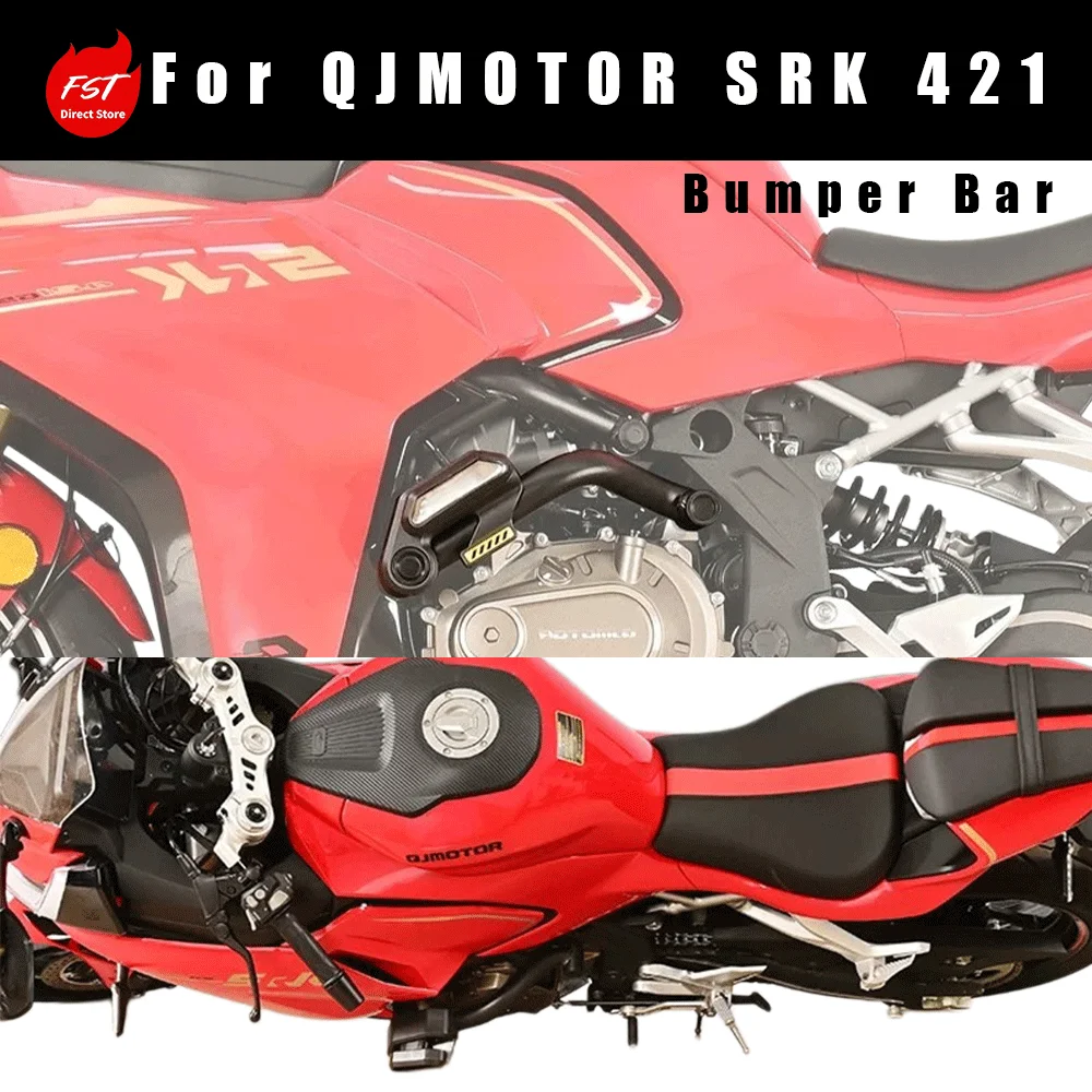 

For QJMOTOR SRK421 Crash Bar, Sliders, Racing Bumper & Radiator Guard Aftermarket Parts