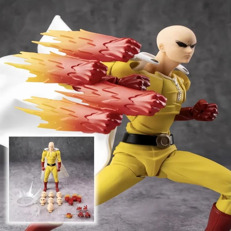 

In Stock New One Punch Man Saitama Special Edition Multiple Accessories Articulated Figure Anime Collection Birthday Gifts Toys