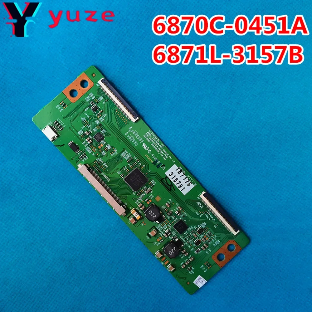 

T-CON Logic Board 6870C-0451A 6871L-3157B LC470EUN-PFF1-Control For 47E860A E42S14A 50LN5542Y 42PFL5008H/12 42LE760E 50LF580V