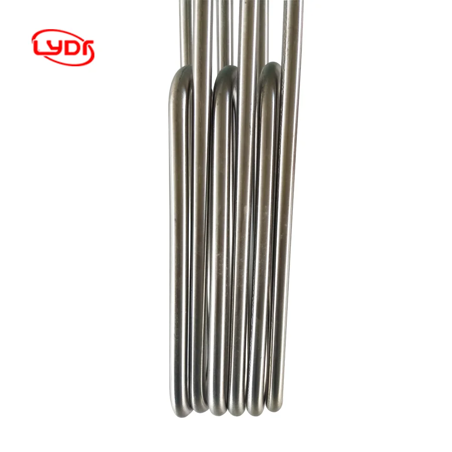 Factory Production Cluster Type Ceramic Heating Element Sealing Of Wiring Chamber Flange Immersion Heaters