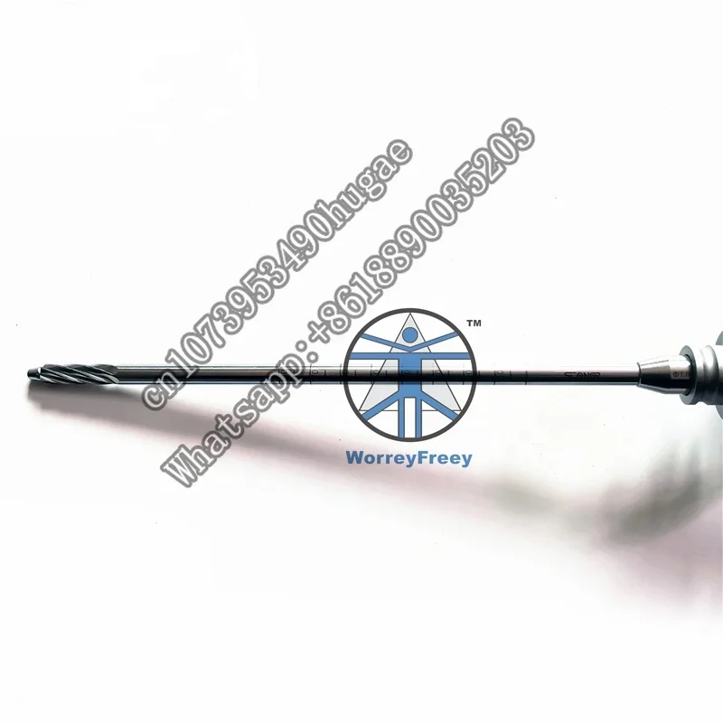 Transforaminal  endoscopic spine surgery safe bone drill 7*200mm spine  bone drill