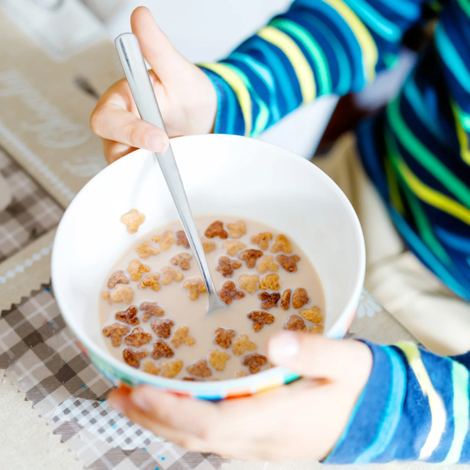 

12Pcs Stainless Steel Dinner Spoons Flat Bottom Square Smooth Surface Utensils for Salad Soup Ice Cream Dessert