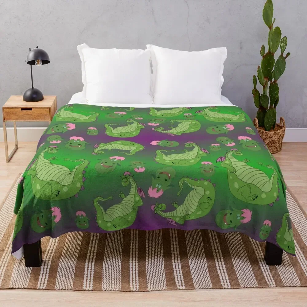 

Sweet dragon! Throw Blanket Foldable Soft Warm Blanket for Outdoor Use