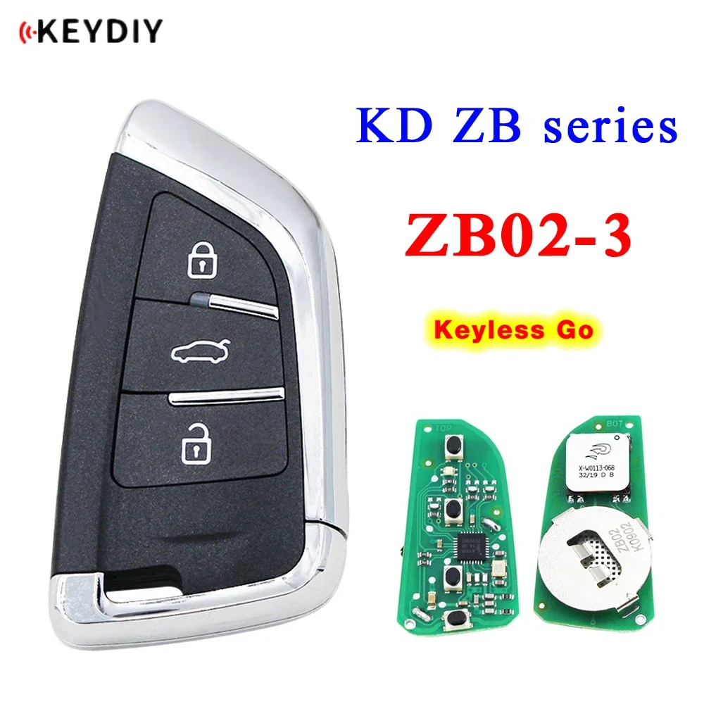 

Universal ZB02-3 ZB02 KD Smart Key Remote for KD-X2 Car Key Remote Replacement Fit More than 2000 Models